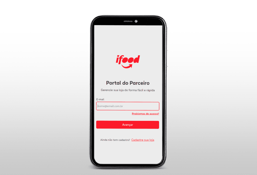 O Ifood Cadastro Extranet permite que seu cardápio seja inserido no app. 